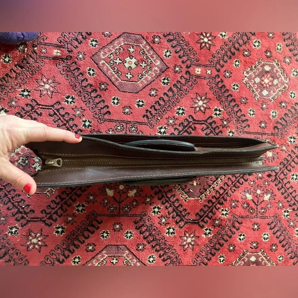 Brown Leather Briefcase